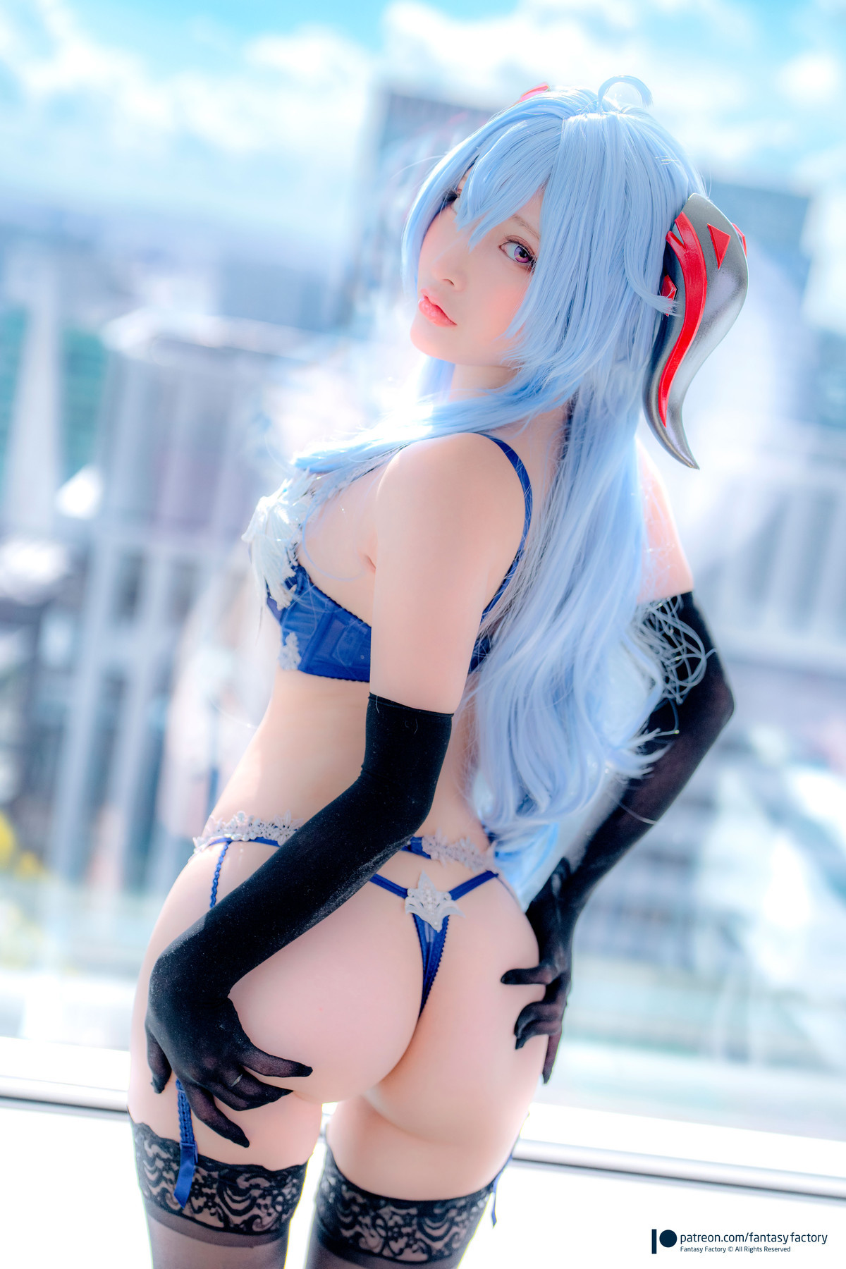Fantasy Factory 小丁 甘雨内衣 Ganyu Lingerie 30