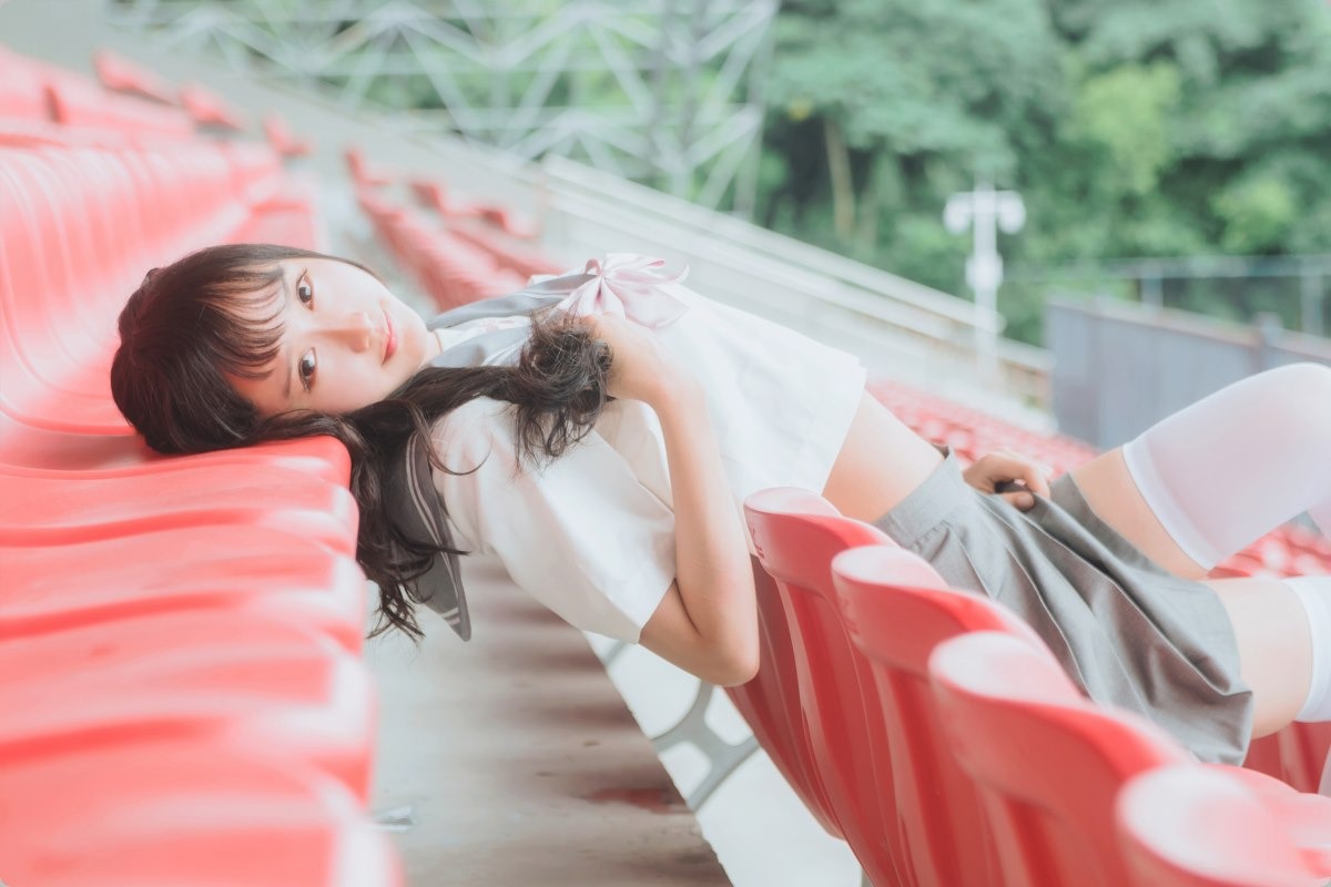 [Cos]木绵绵 - 灰色JK[38P] 4
