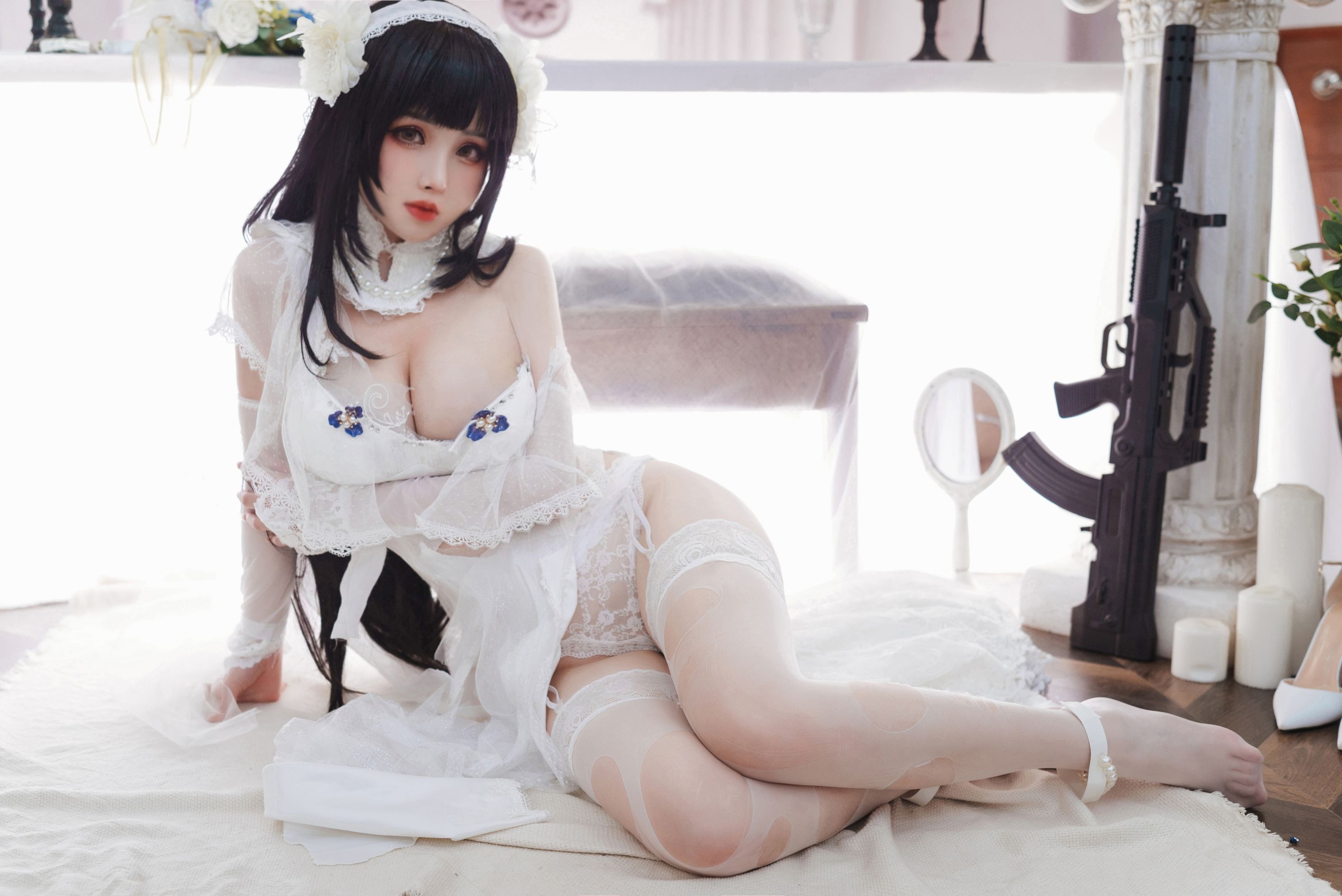 rioko凉凉子 95式花嫁[25P1V-340MB] 23