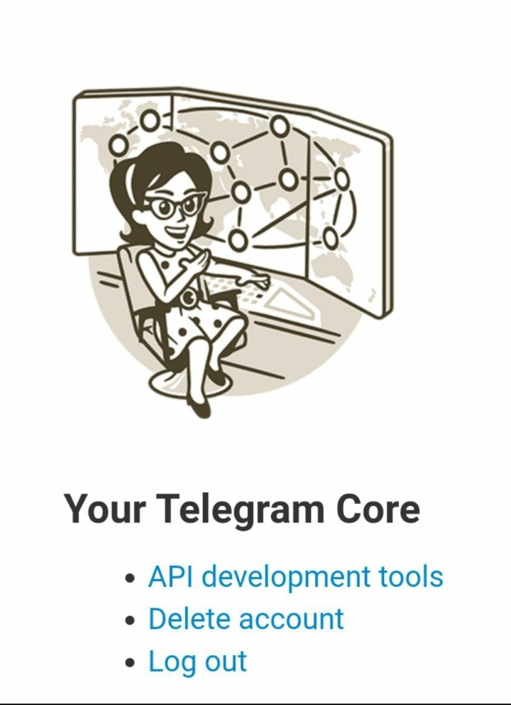 My telegram org auth