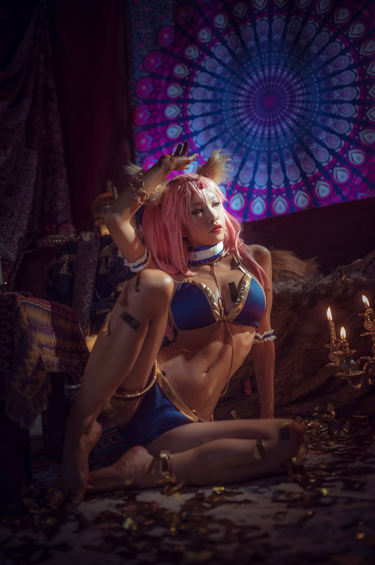 Cosplay 水淼Aqua 玉藻前舞者 21