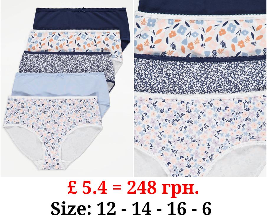 Midi Knickers 5 Pack