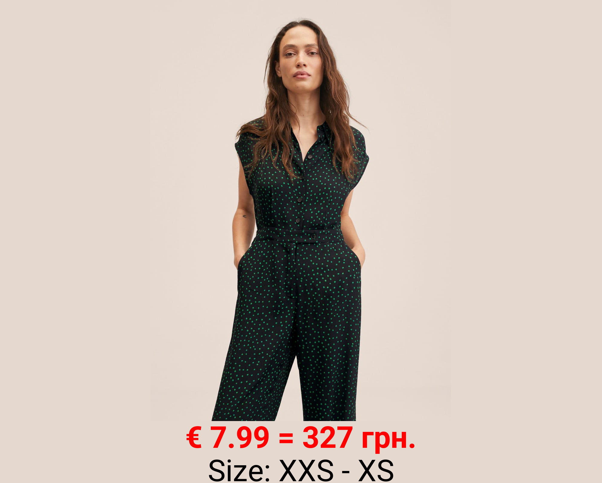 Mono estampado lunares