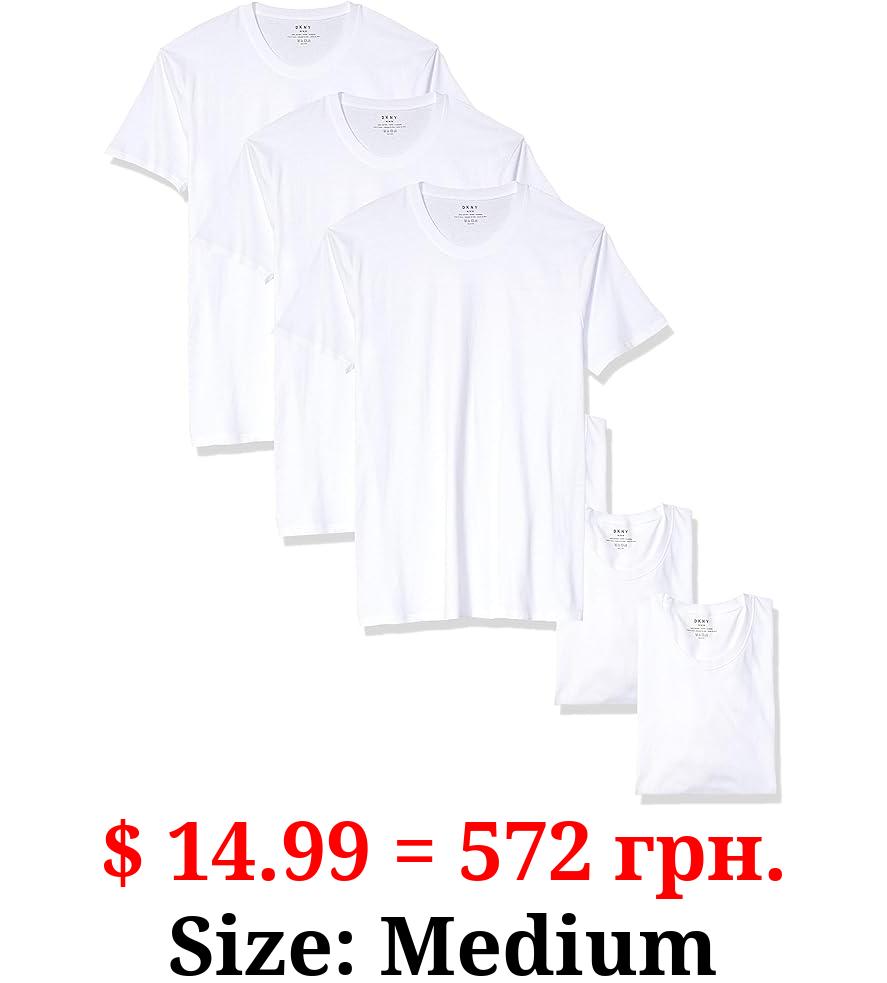 DKNY Cotton Crew Neck T-Shirt-Multipack