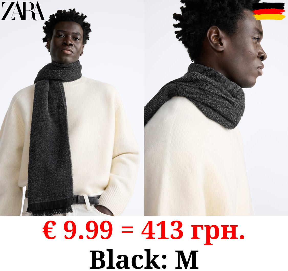 DIAGONAL TEXTURED SCARF