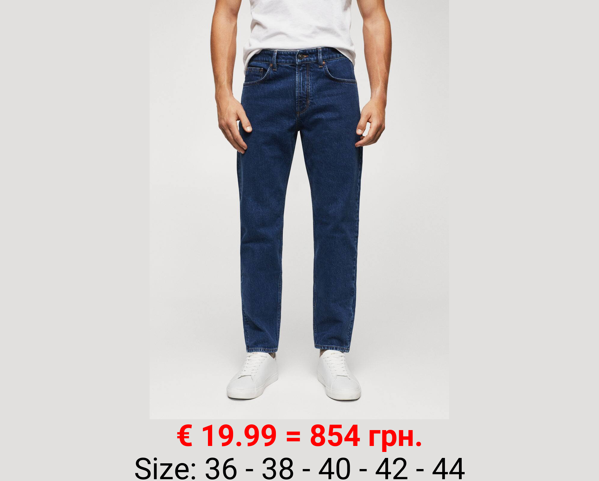 Jeans ben tapered cropped