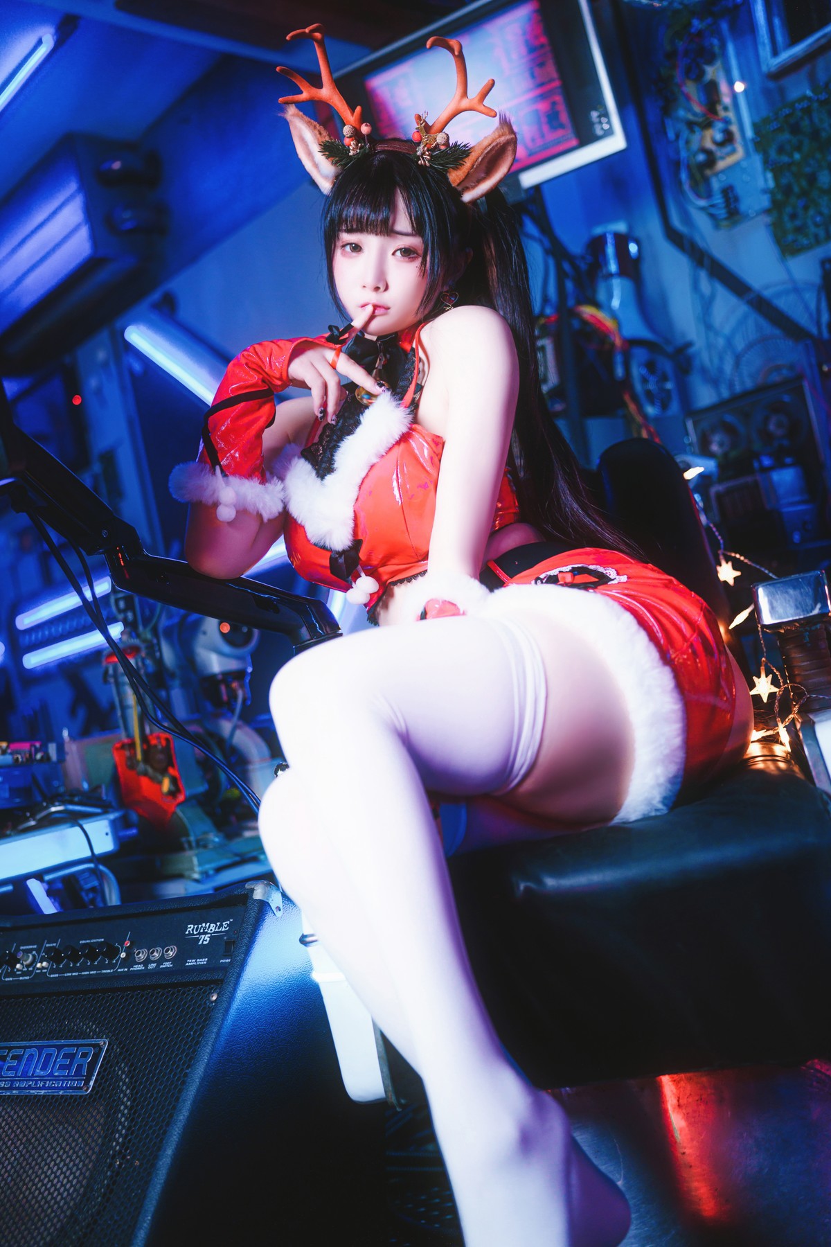 Cosplay 落落Raku Dear Deer ☆ 4