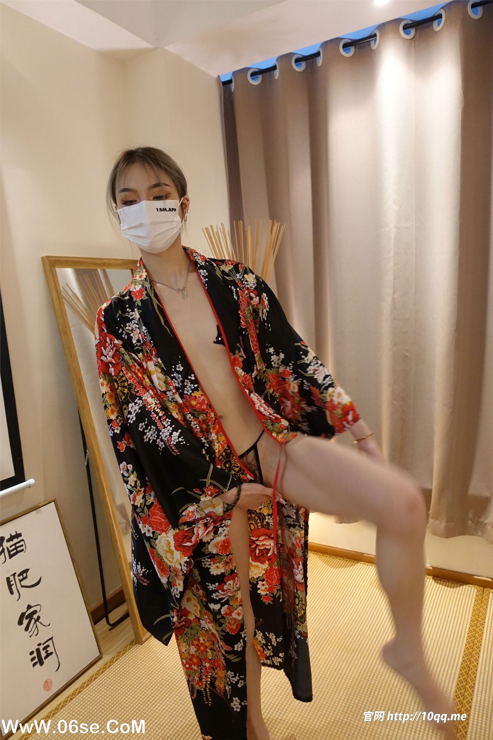图片[2]-[ROSI写真]口罩系列 2023.08.01 NO.2606-六色网