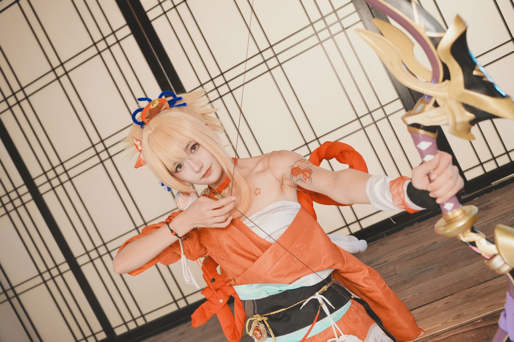 Cosplay 兔子Zzz不吃胡萝卜 我就说我就是宵宫 10