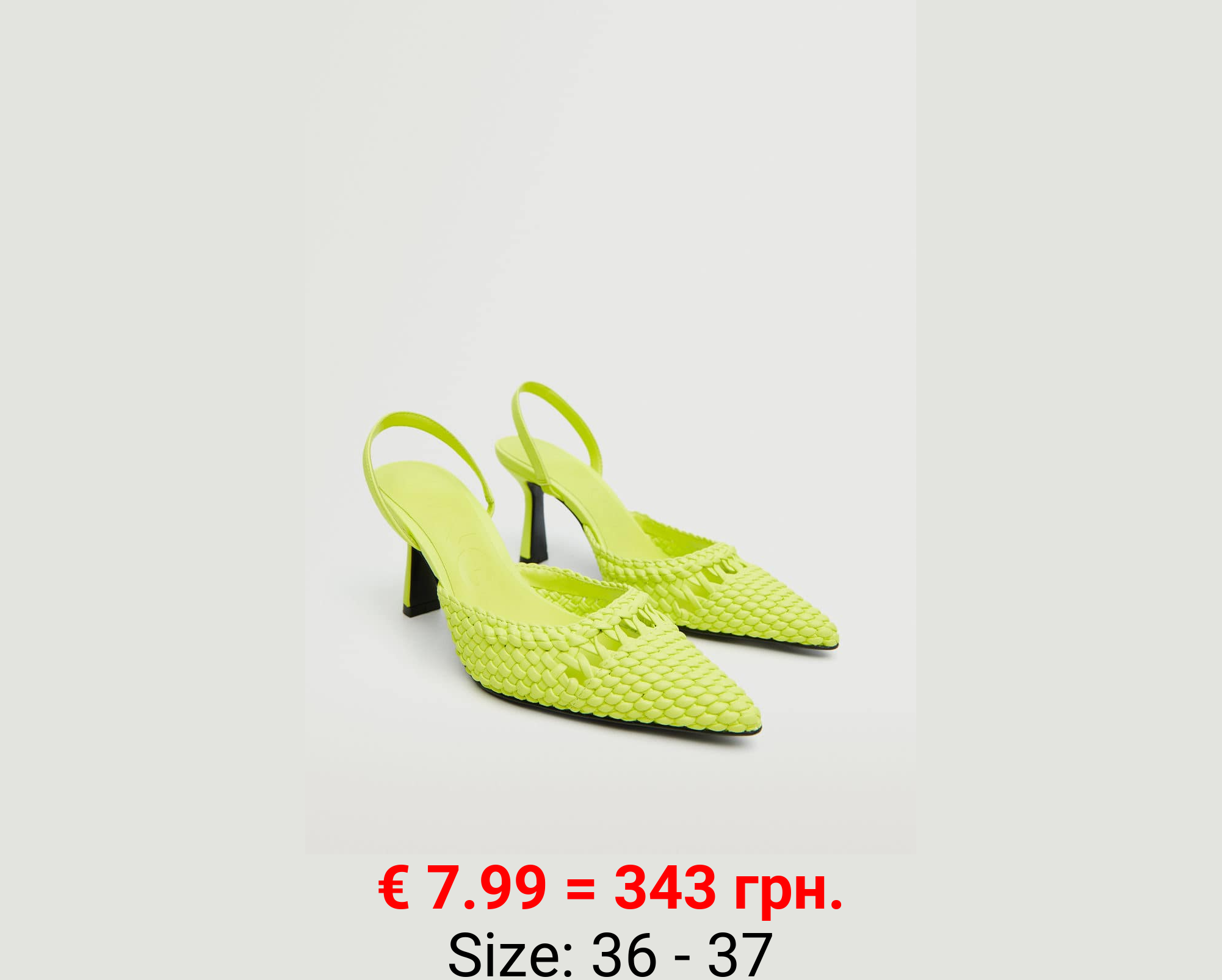 Zapato trenzado tacón