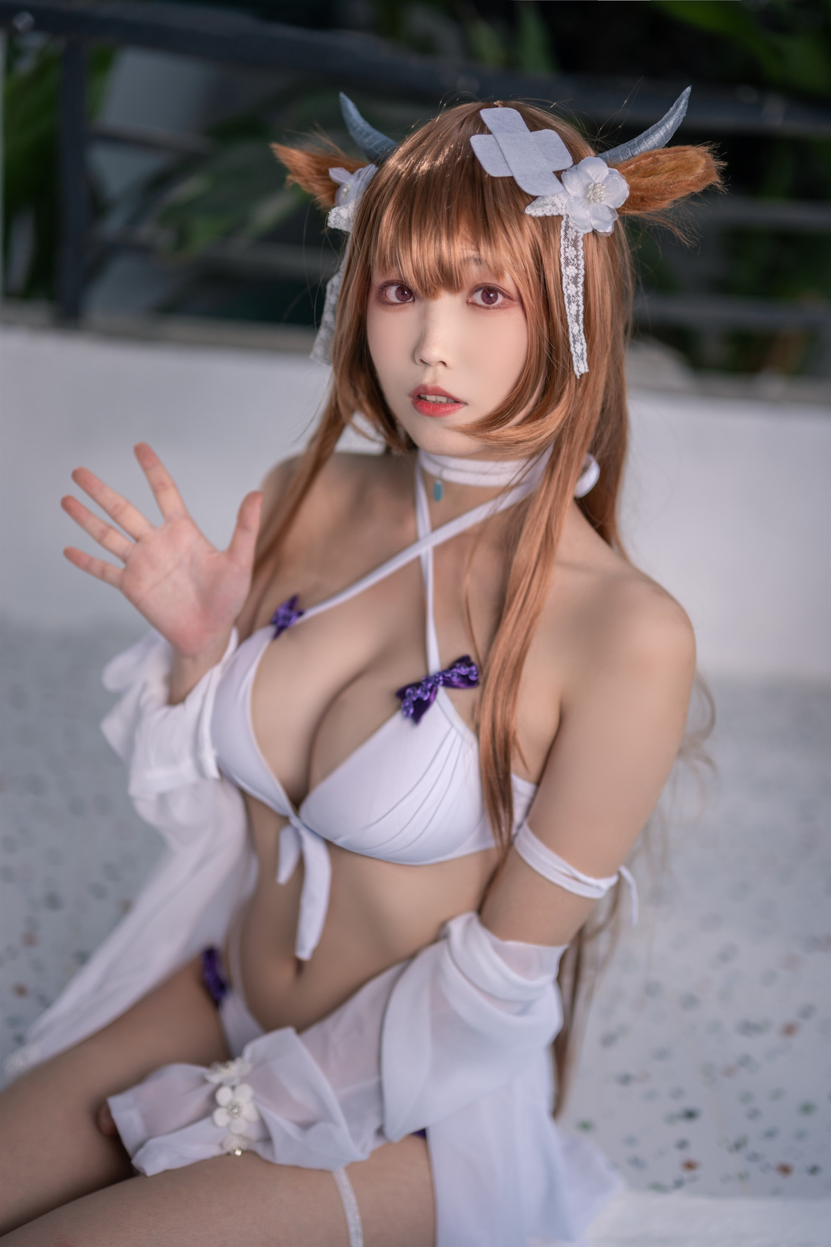 Cosplay 汪知子 樫野泳装 14