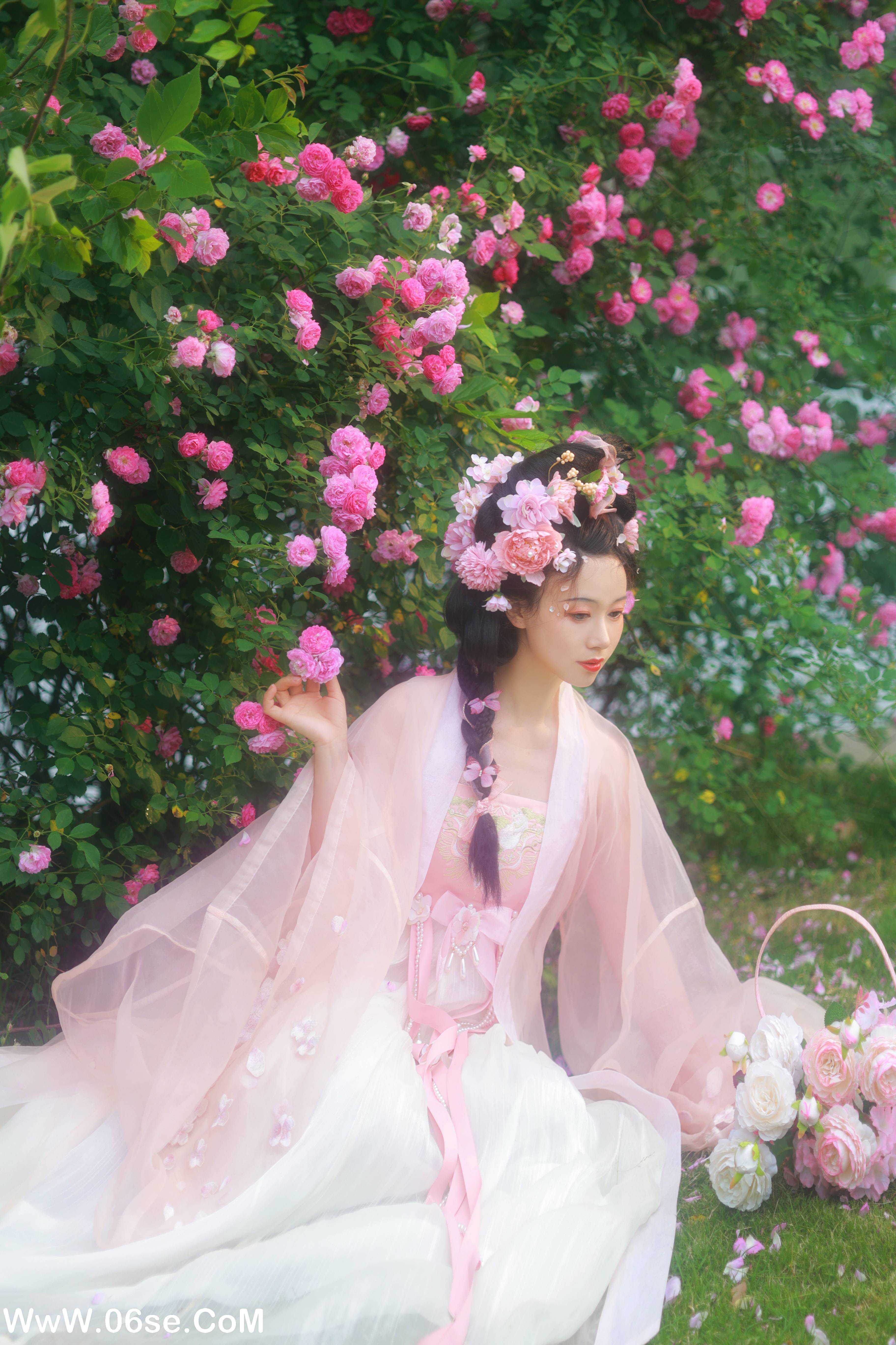 图片[9]-[YITUYU艺图语]2022.06.18 蔷薇花神 笑笑[35P-303.54MB]-六色网