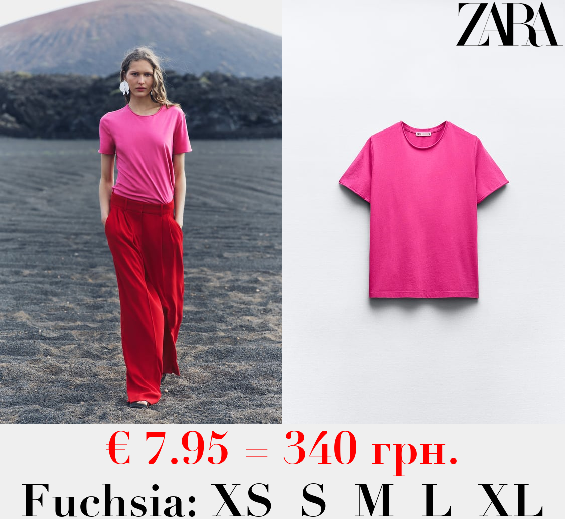 FITTED FADED T-SHIRT