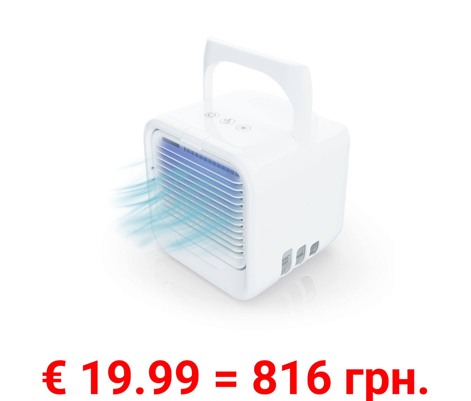 SILVERCREST® Tisch-Luftkühler »STLH 8 D1«, mit LED-Stimmungslicht