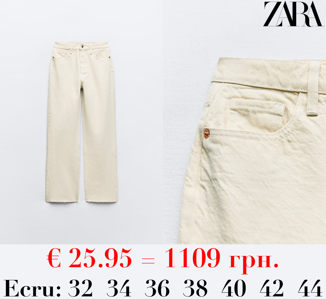 Z1975 HIGH-RISE STRAIGHT JEANS
