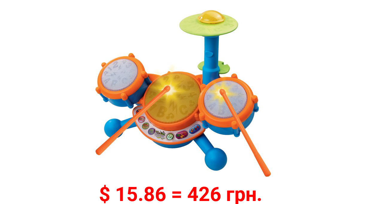 VTech, KidiBeats Drum Set, Toy Drums, Musical Toy, Learning Toy