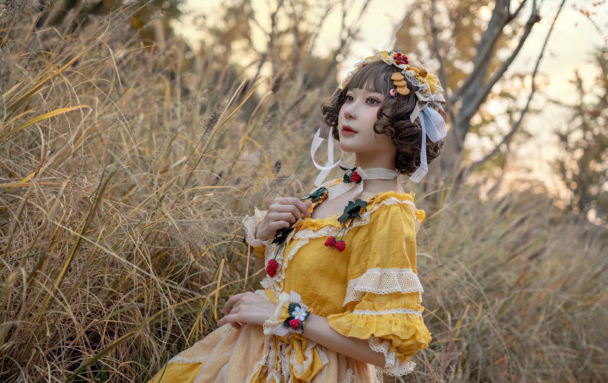 阿包也是兔娘-lolita黄裙 [12P] 9