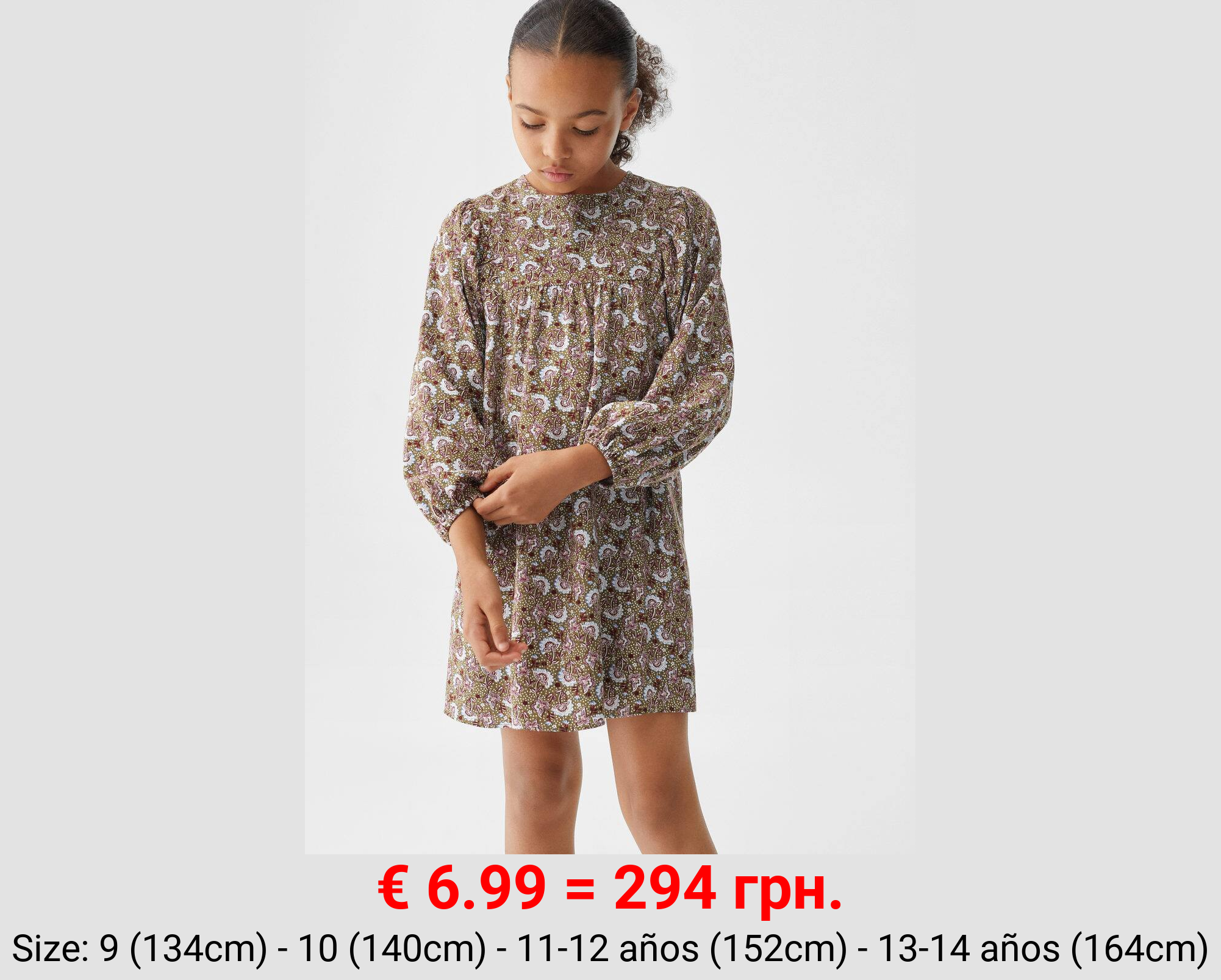 Vestido estampado floral