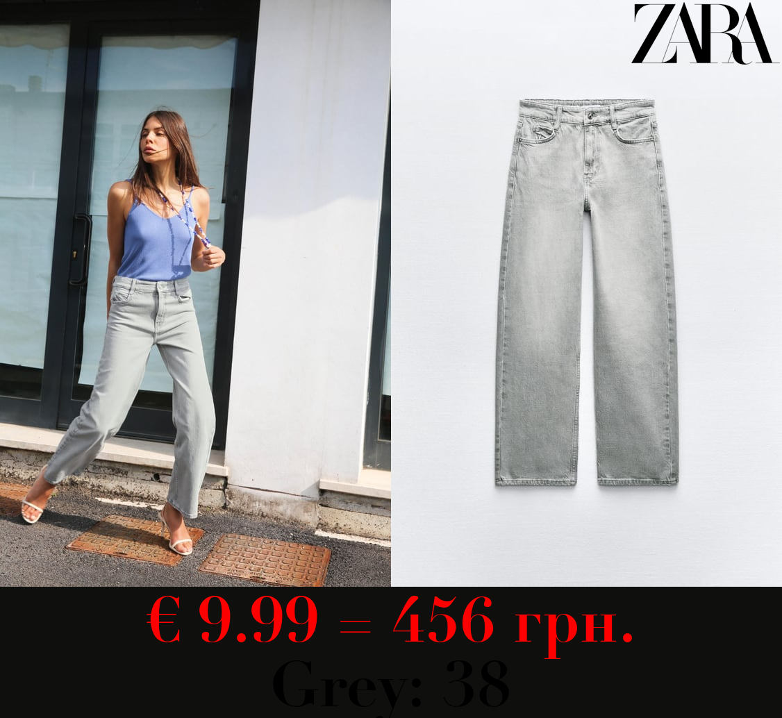 Z1975 STRAIGHT ANKLE COMFORT HIGH-WAIST JEANS