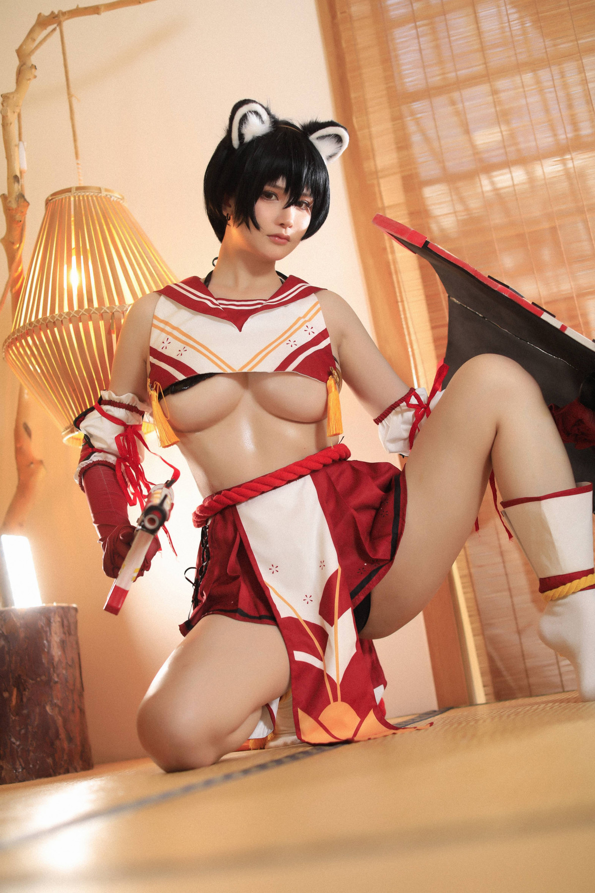 Cosplay 前羽_rr 碧蓝档案 春日椿 16