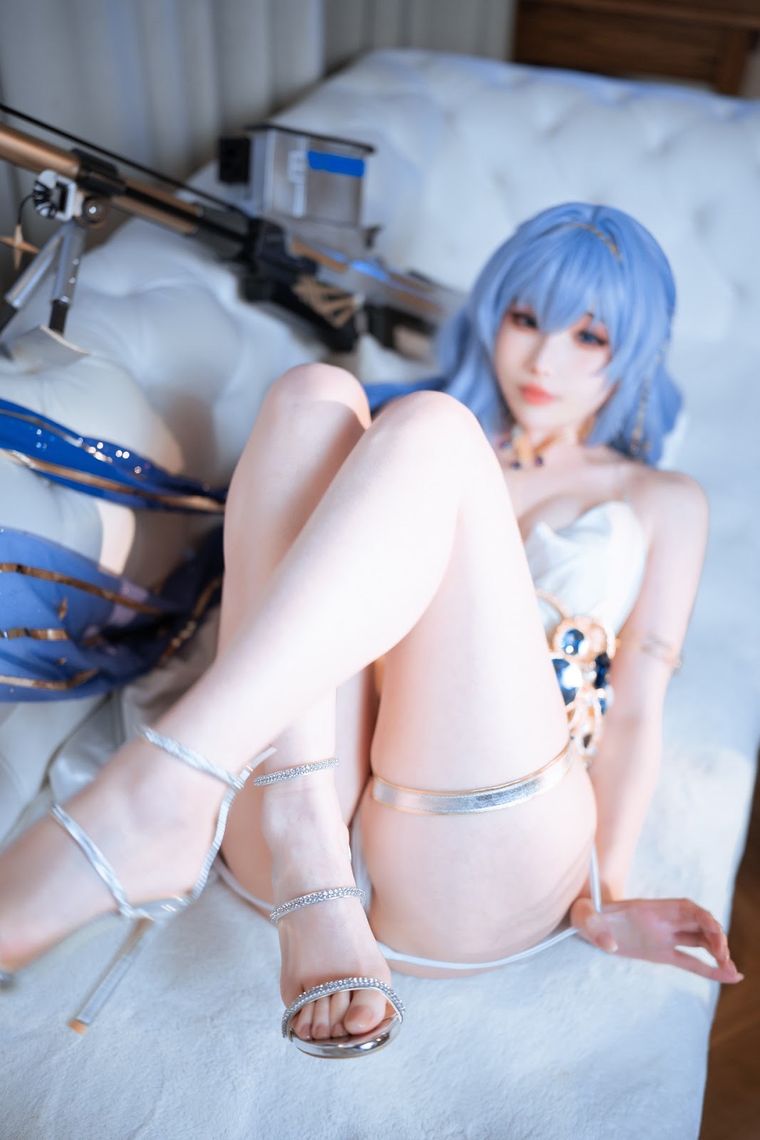 Cosplay Rioko凉凉子 海伦礼服 15