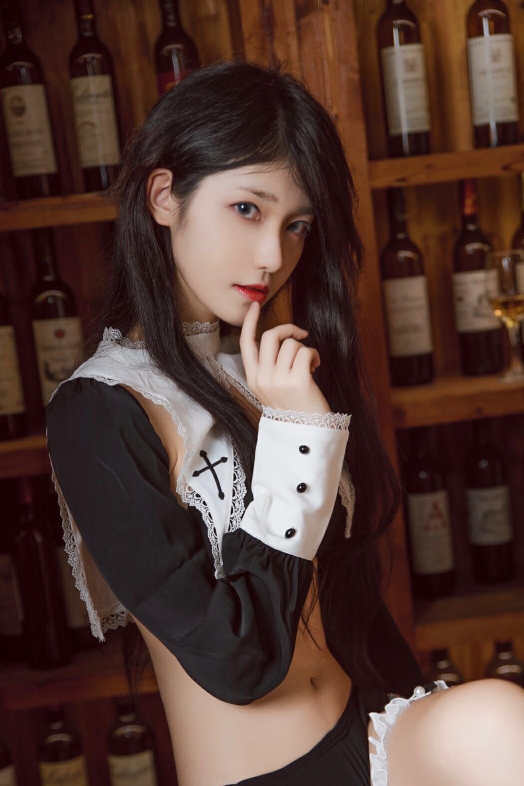 南桃Momoko-黑修女、黑丝精灵[72P] 1