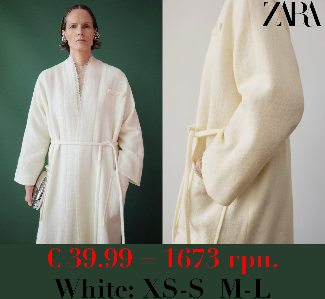 ZW COLLECTION MANTECO WOOL COAT