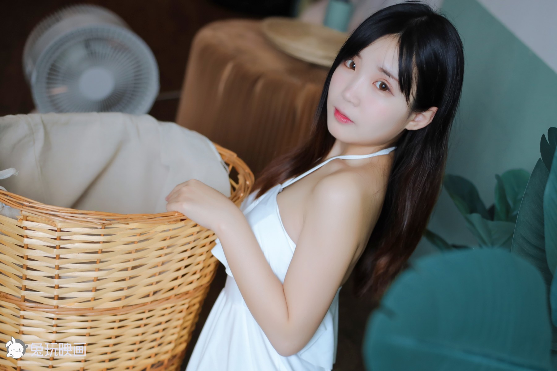 Cosplay 兔玩映画 御子的白裙 30