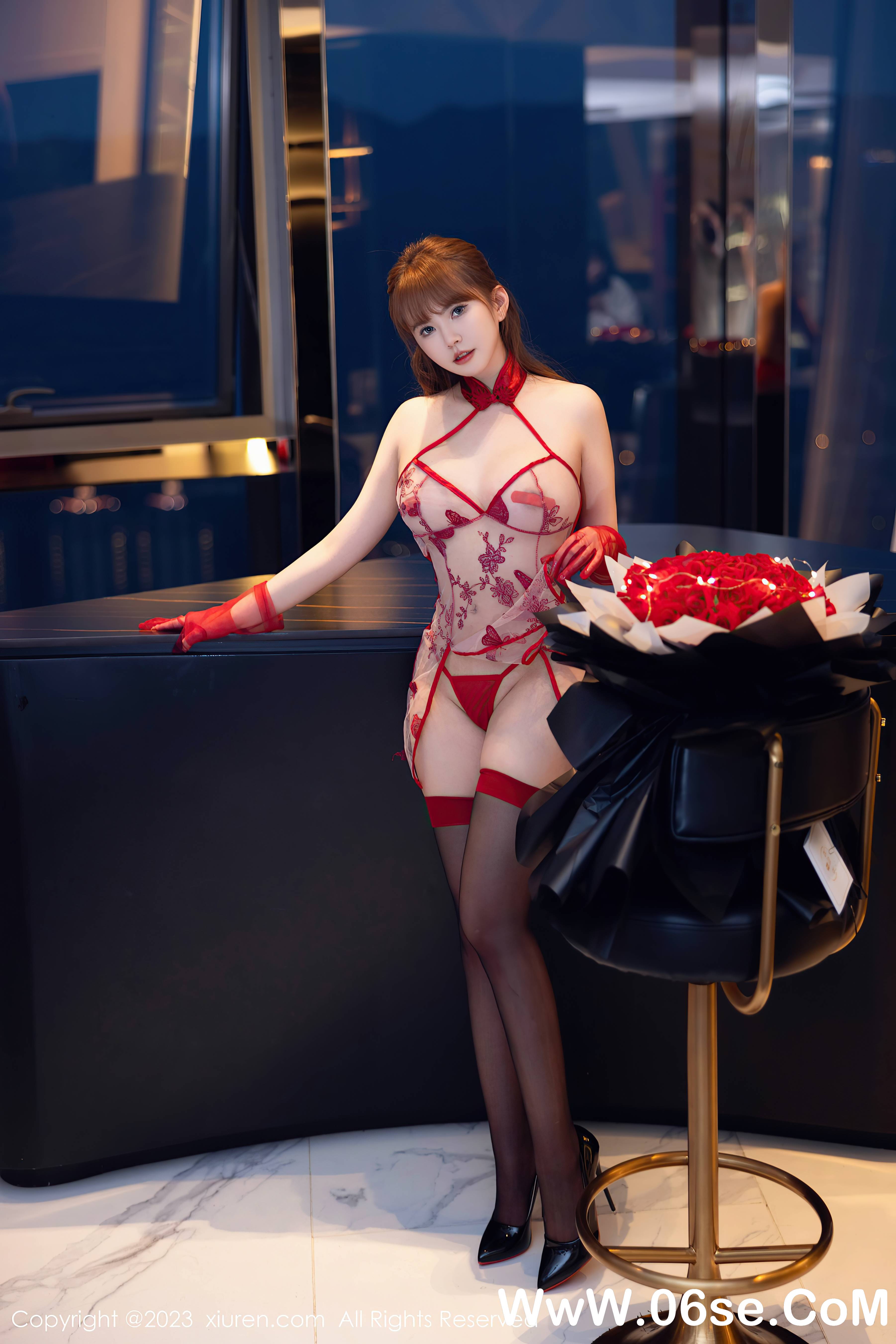 图片[8]-[XiuRen秀人网] 2023.06.27 NO.6981 张思允Nice-六色网