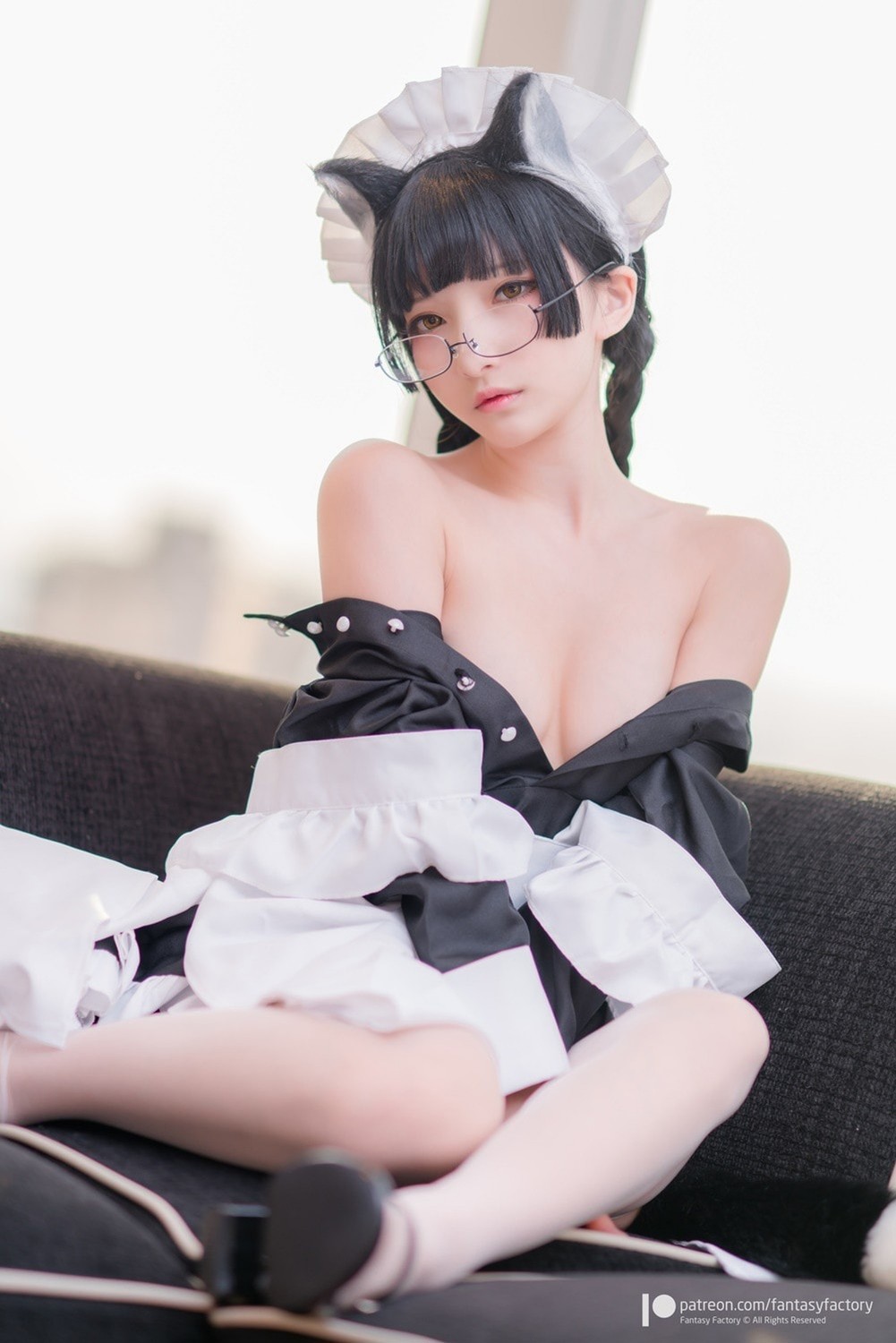 [網路收集系列] Sexy Neko Maid Cosplay 49