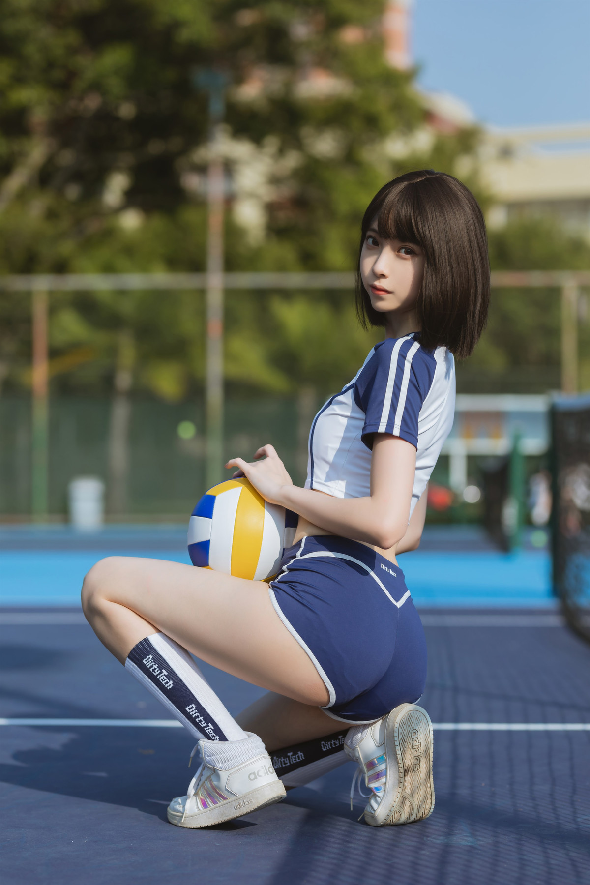 Cosplay 许岚 夏日运动服 28