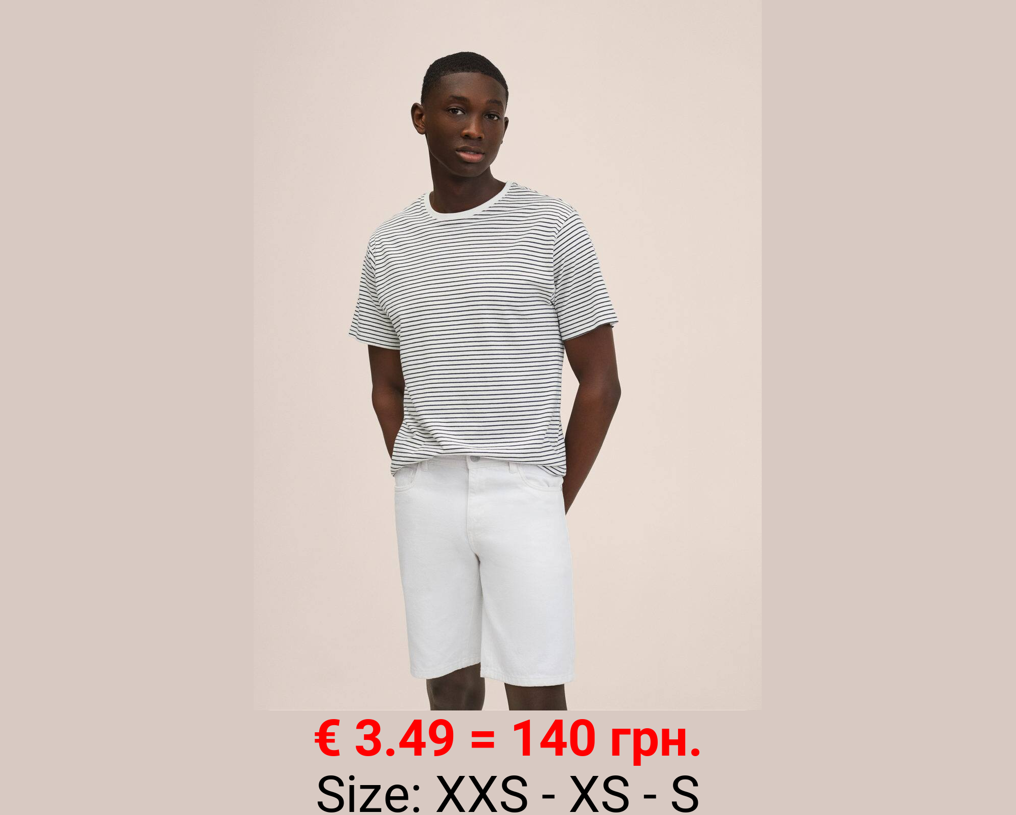 Bermudas denim claro