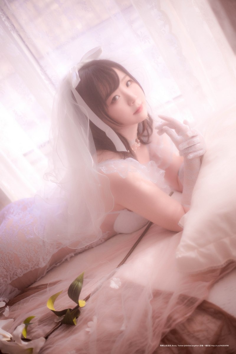 [Cos]皮皮奶-朦胧婚纱[66P] 24