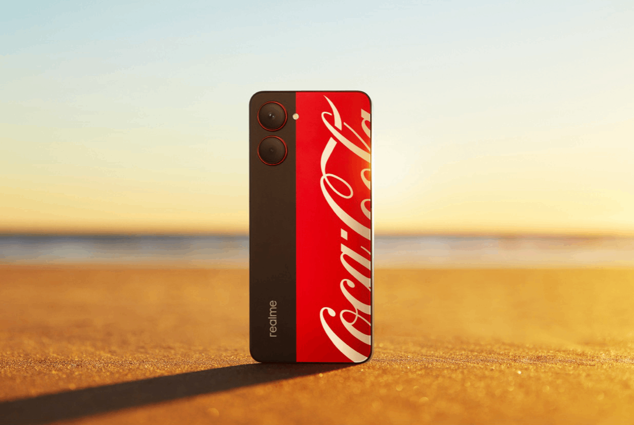 Realme coca cola edition