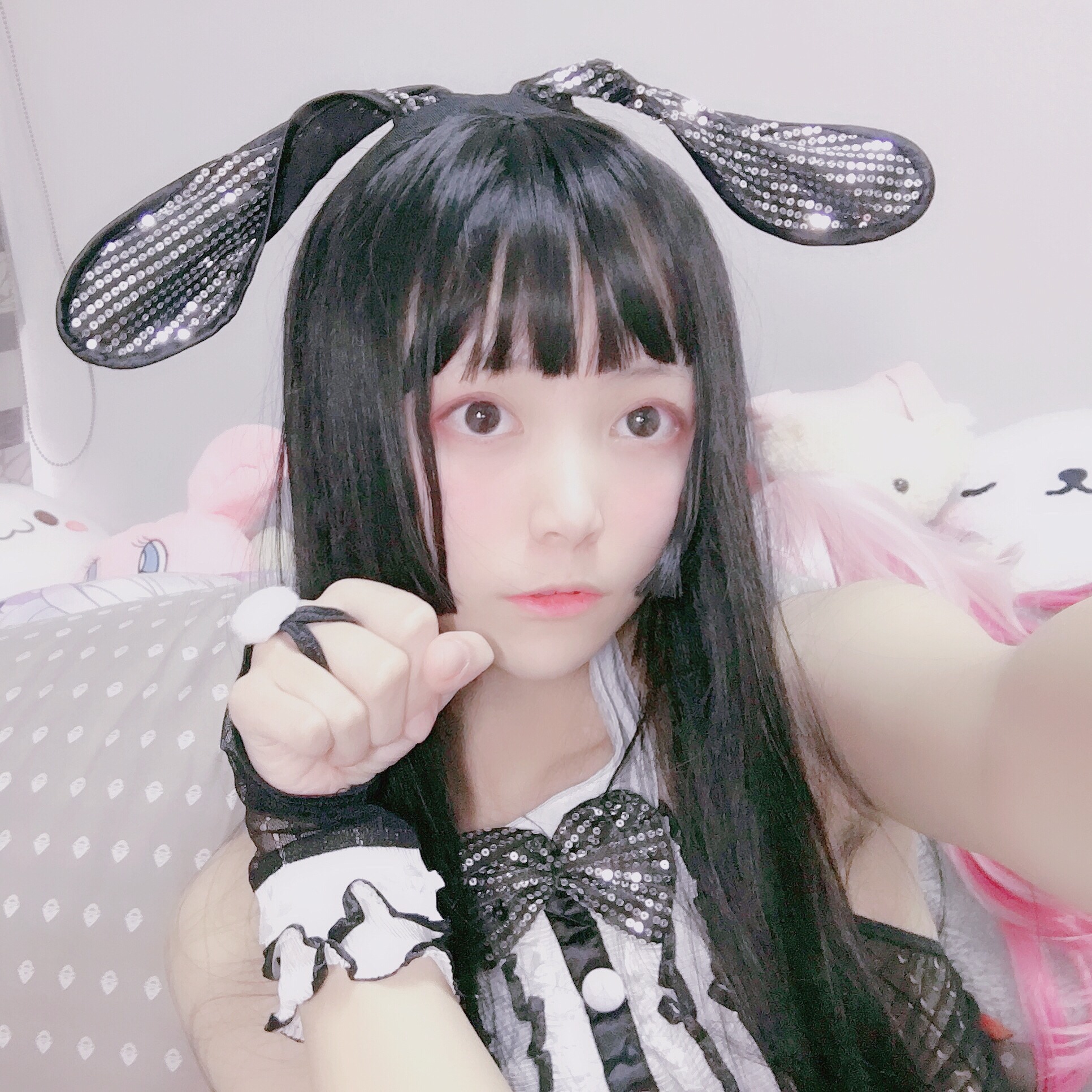 小奈奈-黑丝兔女郎 46P 26