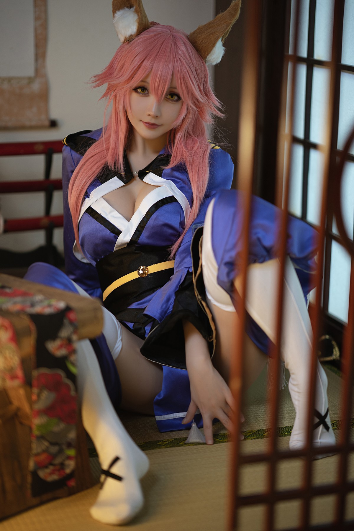 Cosplay 星之迟迟Hoshilily 玉藻前忠犬蓄势待发 5