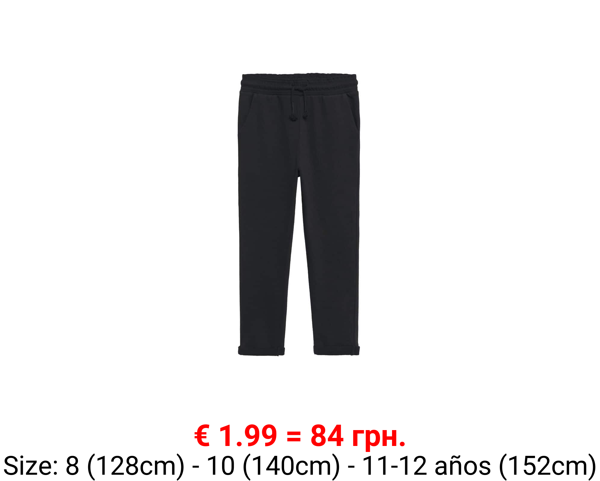 Pantalón jogger algodón