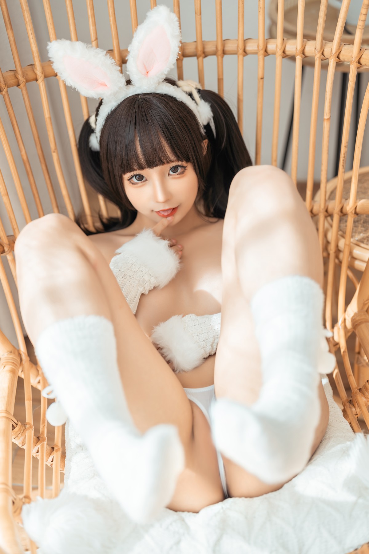 Cosplay 蠢沫沫 Chunmomo 绵绵兔 Mian Mian Rabbit 41