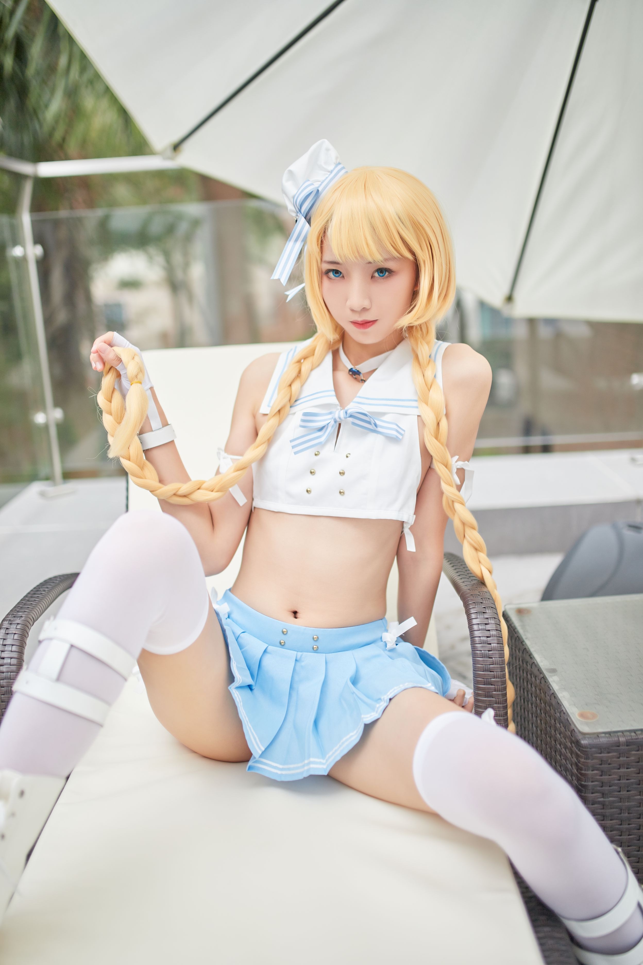 西瓜 - C服岛风少女摄影输出 59