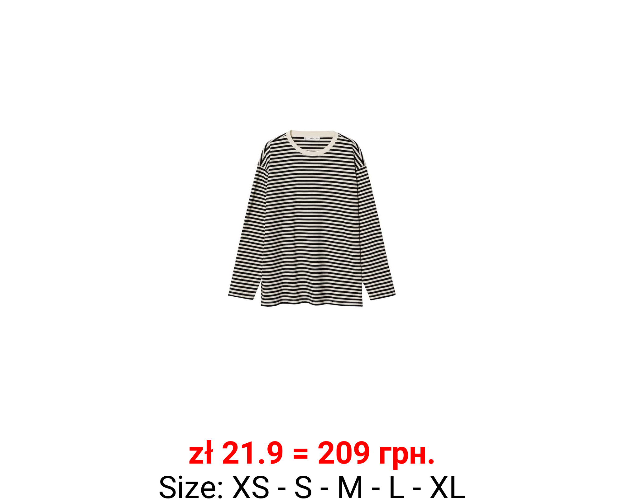 Camiseta manga larga rayas