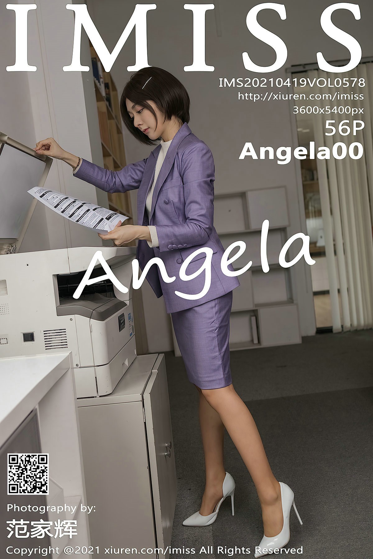 [IMISS爱蜜社] 2021.04.19 Vol.578 Angela00 1