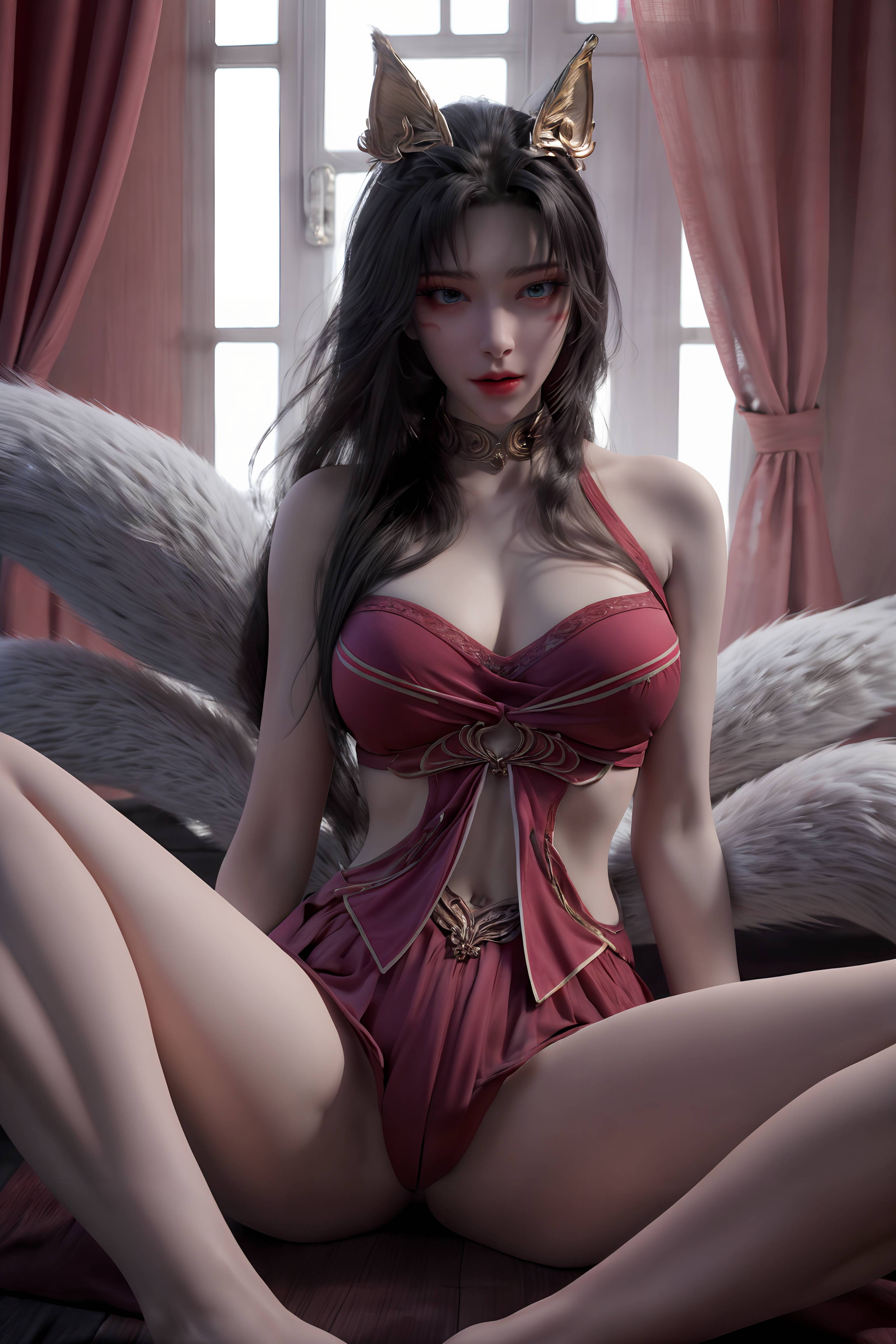 图片[5]-完美世界-天狐仙子 逼真狐尾-六色网
