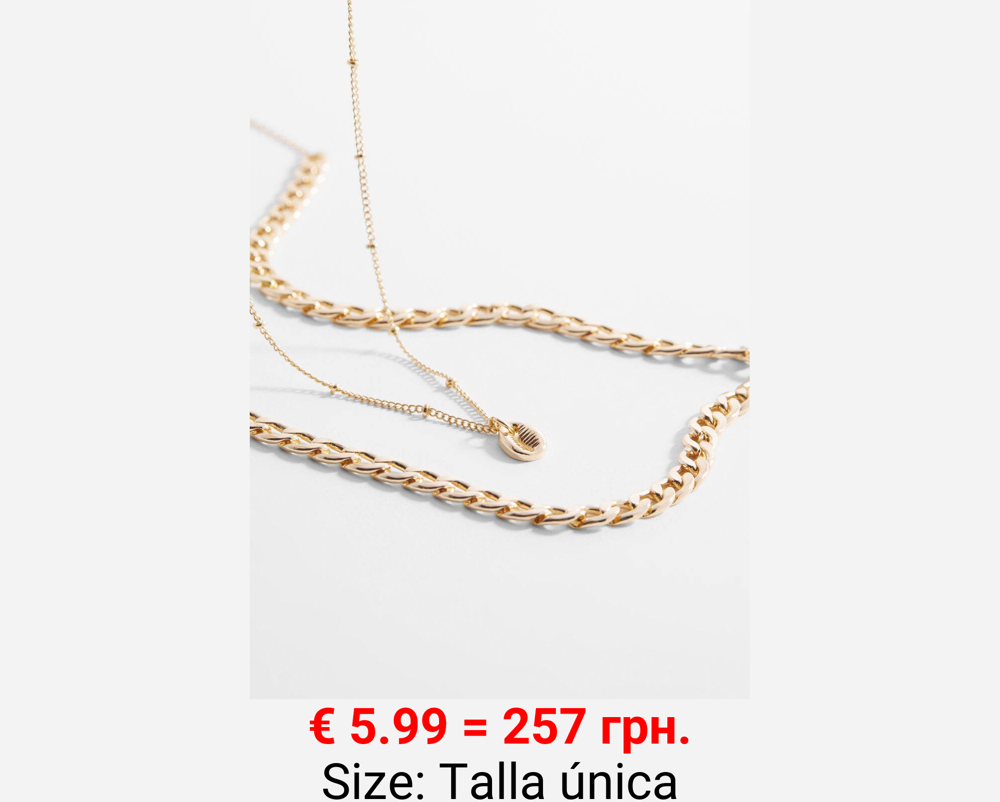 Pack 2 collares cadenas