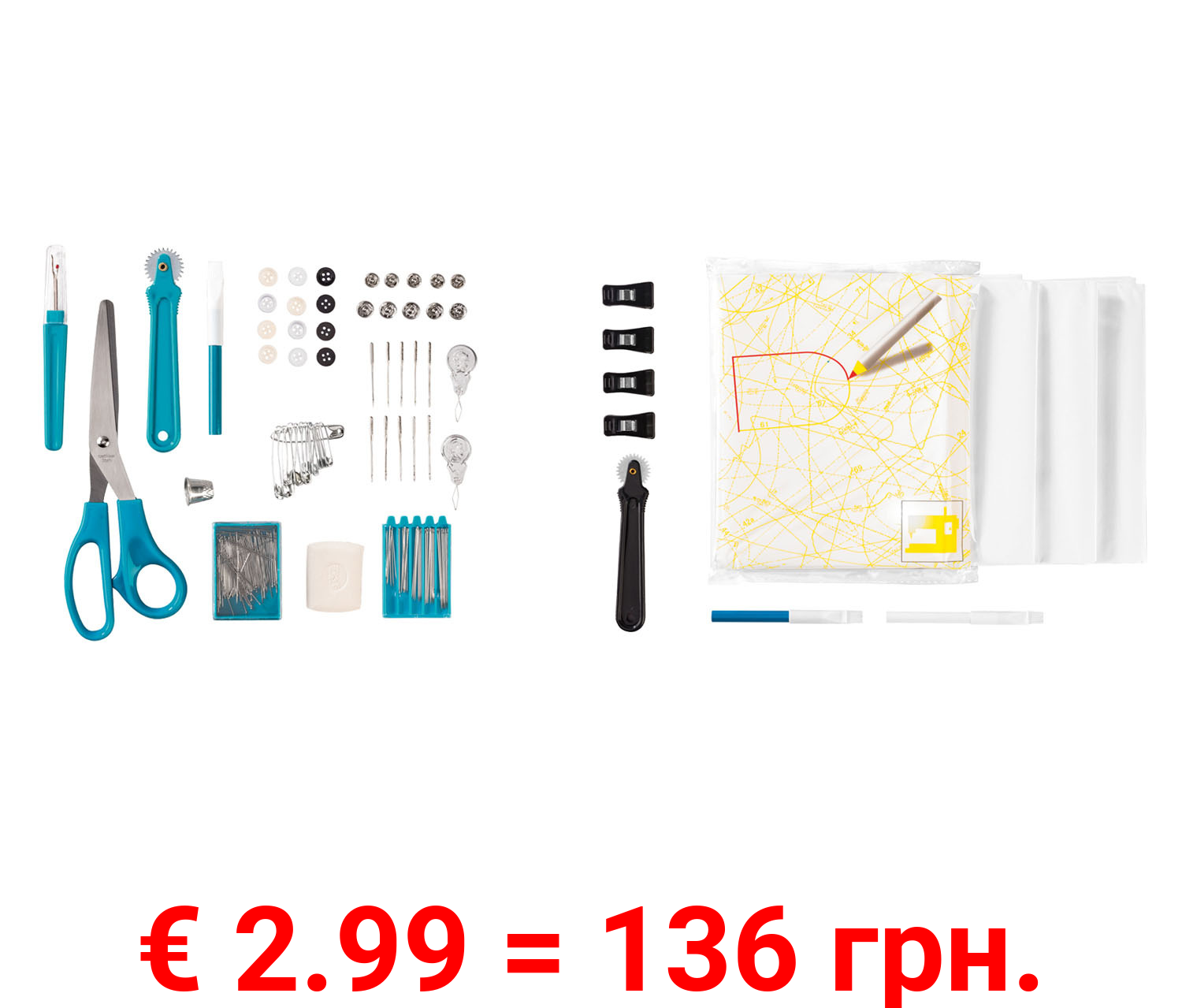 crelando® Näh - und Schneidersortiment