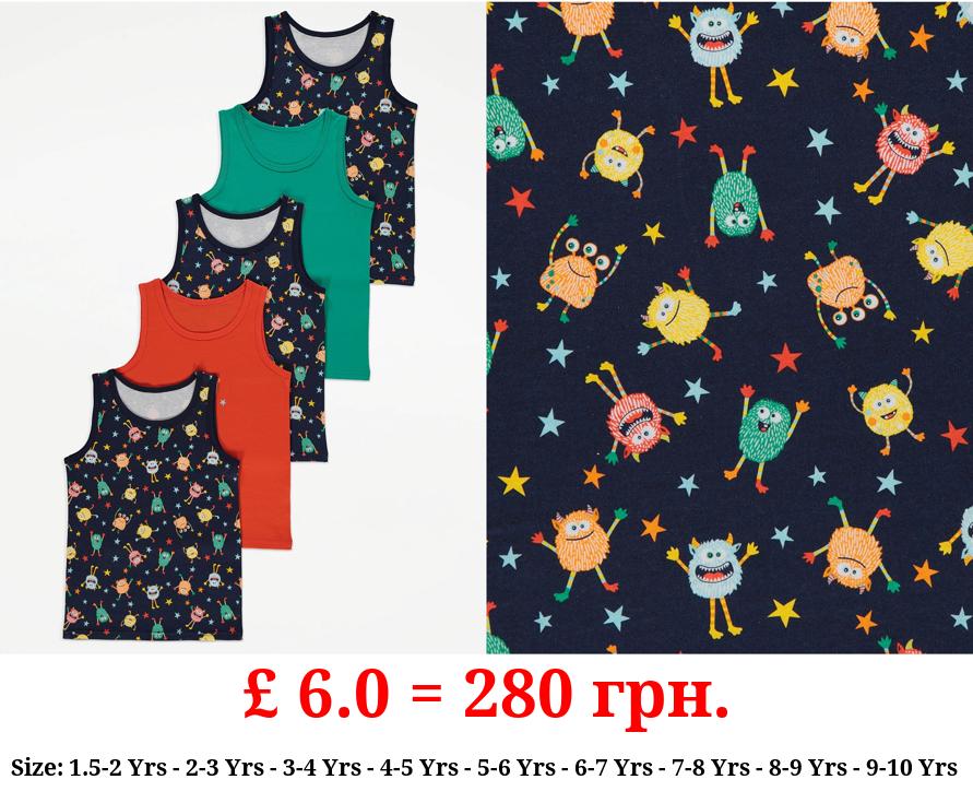 Monster Vests 5 Pack