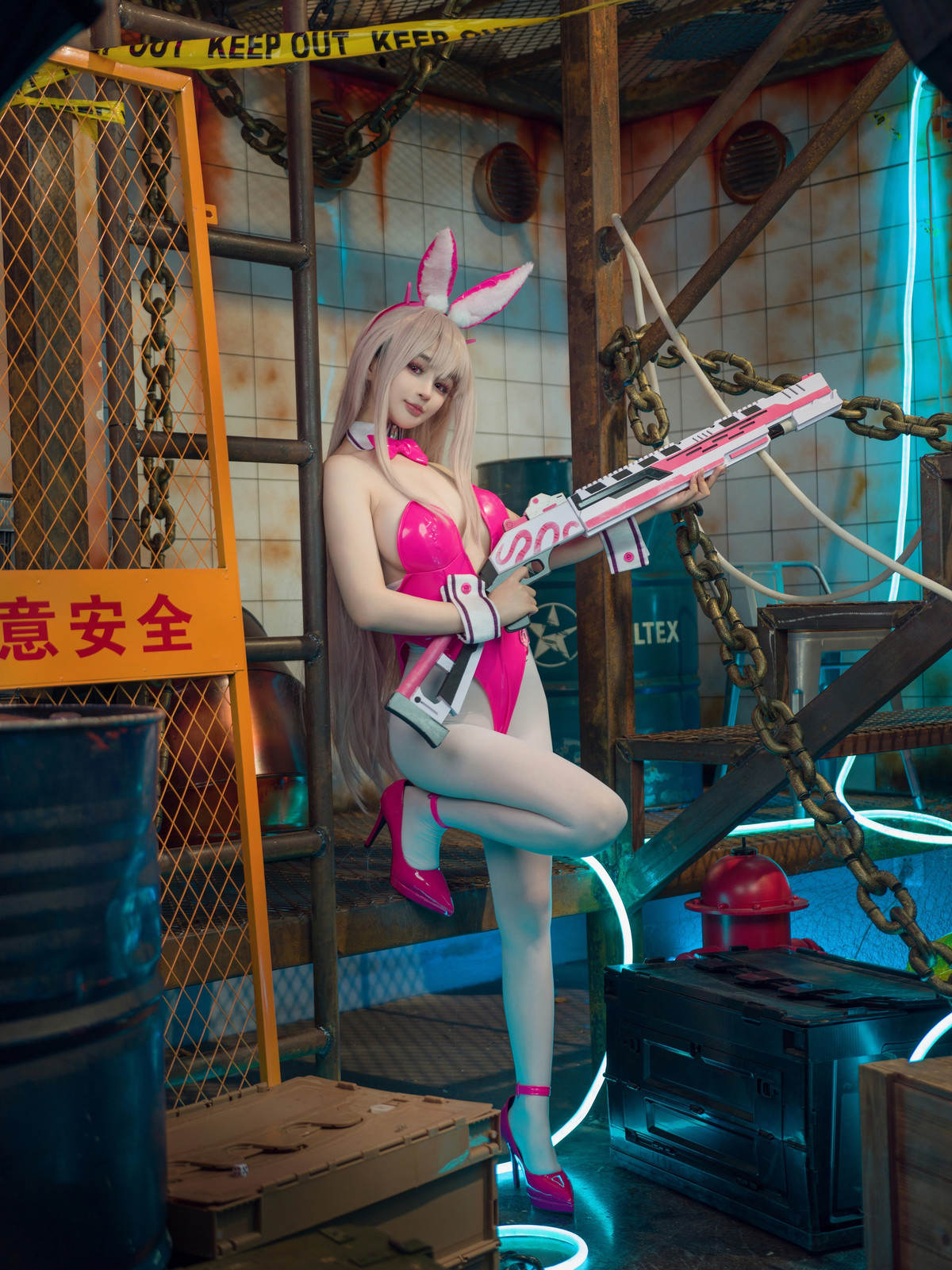 Cosplay 桜井宁宁 Viper Bunny 毒蛇兔女郎 41