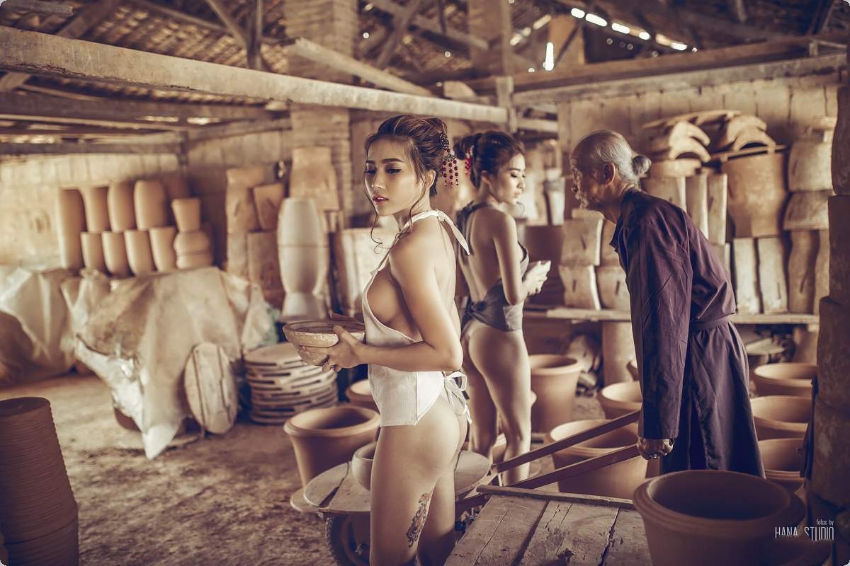 [越南名模Thuy Nga Pham] 越南陶瓷村性感写真 [103P] 39