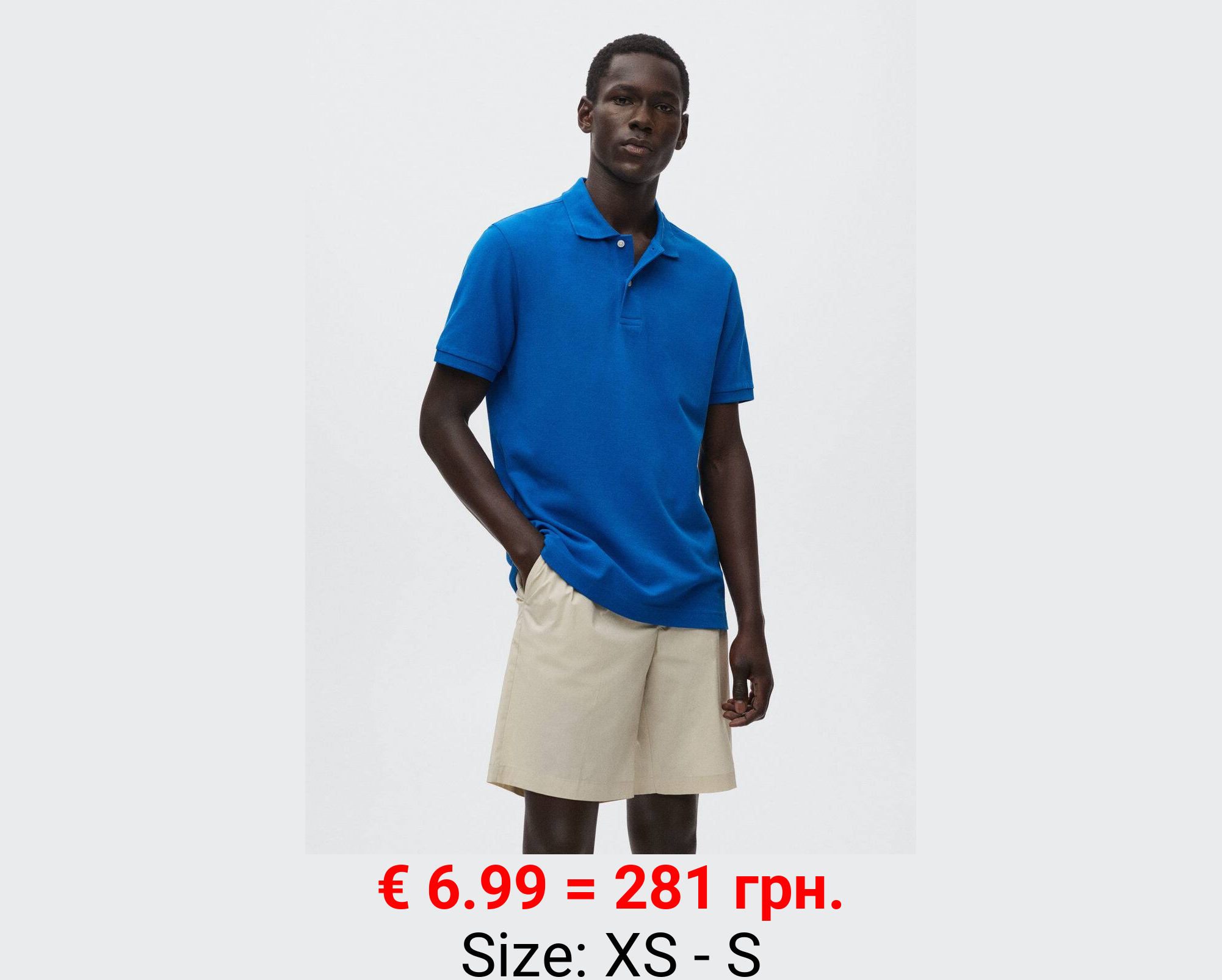 Polo algodón piqué