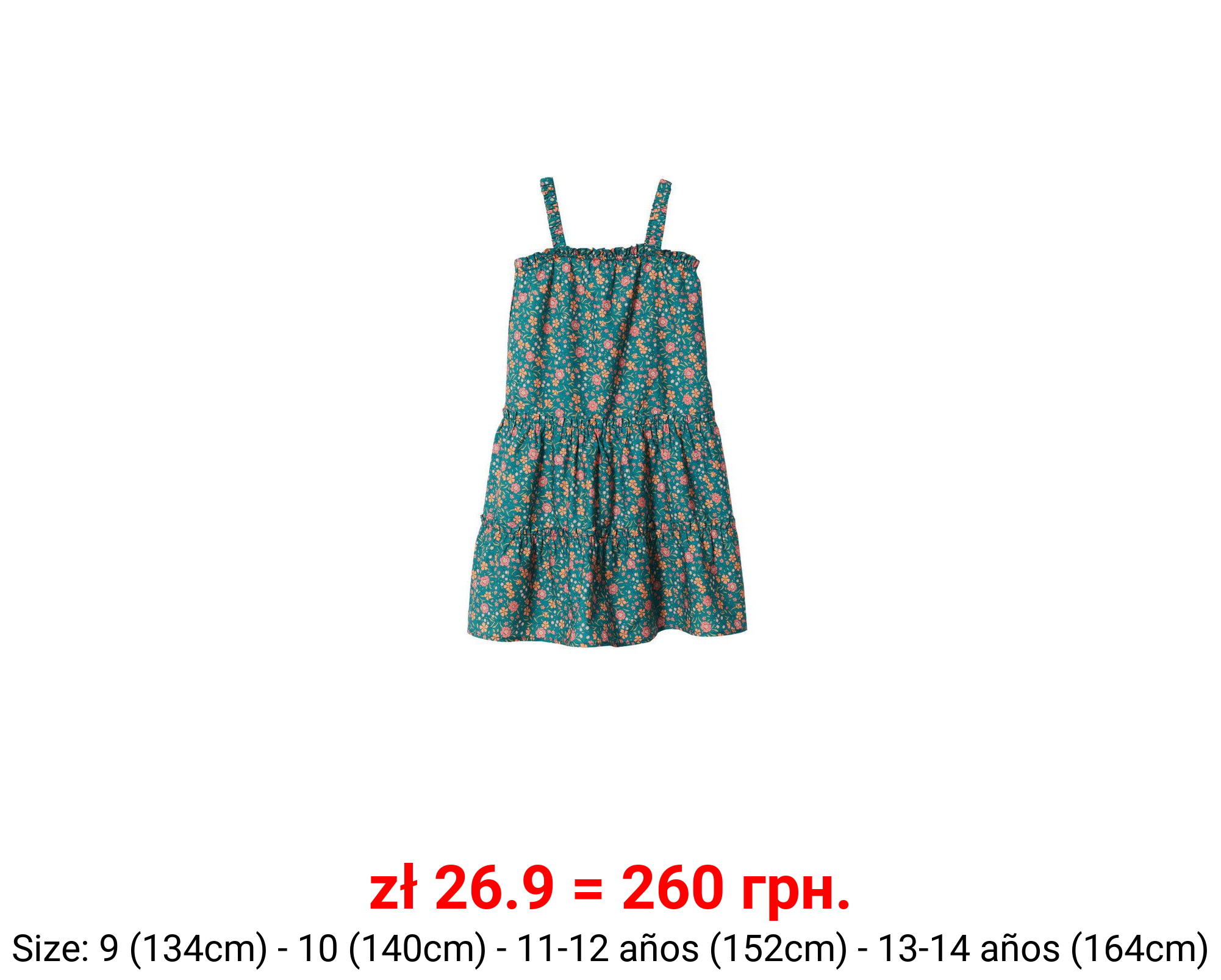 Vestido estampado floral