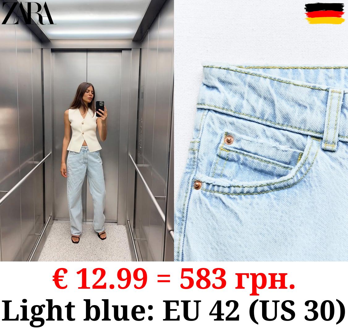 Z1975 REGULAR LEG HIGH-WAIST LONG LENGTH JEANS